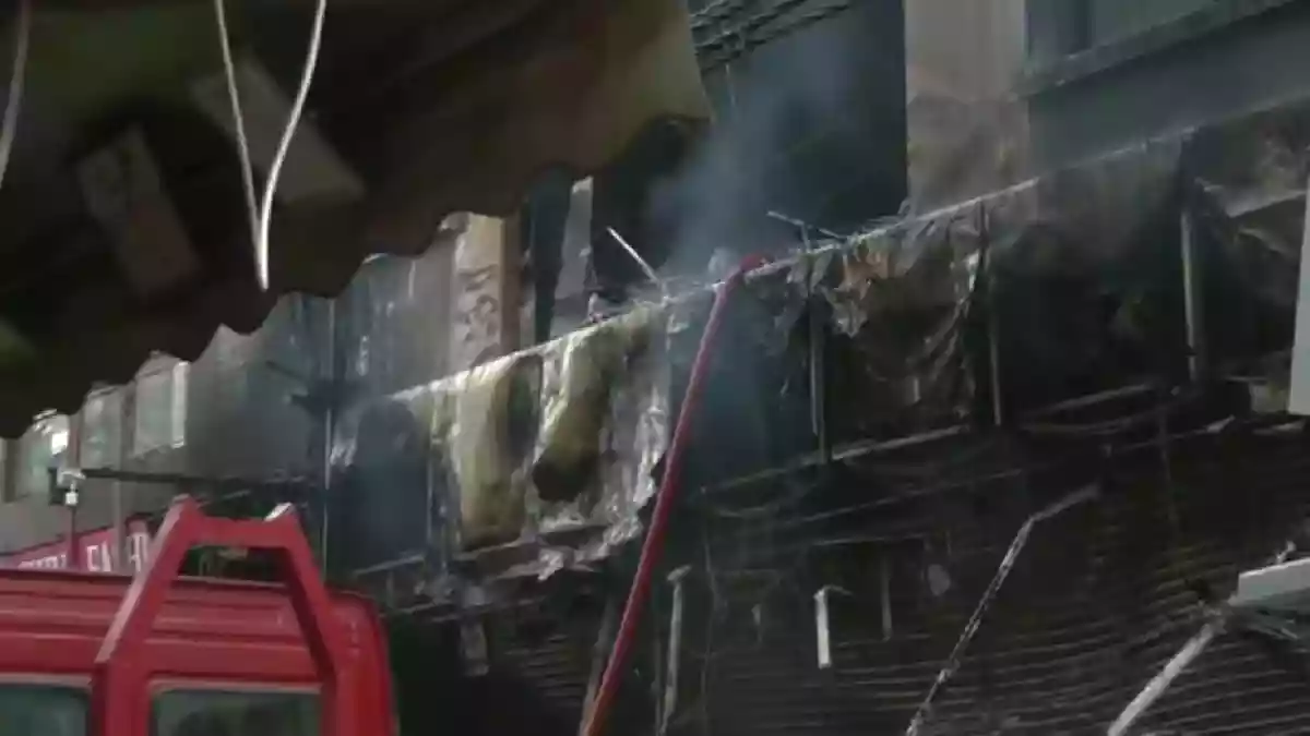 At least six people died, and several others are injured after a massive fire broke out in a building in the Palam area of the national capital