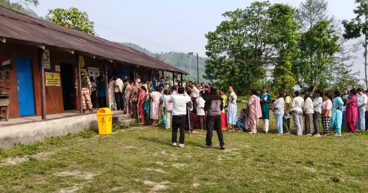 Voting in the Assembly elections was underway in Tamil Nadu and a part of West Bengal on Thursday. In Tamil Nadu, polling is being held in all of the state’s
