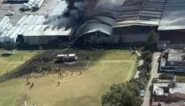 A private jet traveling from Acapulco crashed near Toluca, Mexico, during an emergency landing, killing at least 7 people. It hit a business rooftop