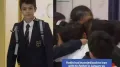 An eight-year-old Iranian boy has reunited with his classmates in China after spending more than a month cut off from them during rising tensions in Iran