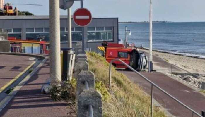 A car struck pedestrians in Normandy's Evreux, killing one and injuring several. Prosecutors ruled out intentional action, citing driver illness. Multiple arrests followed, as officials expressed condolences and praised emergency response. A car struck pedestrians in Pirou, in France's Manche department, killing one person and seriously injuring three others, local media reported.