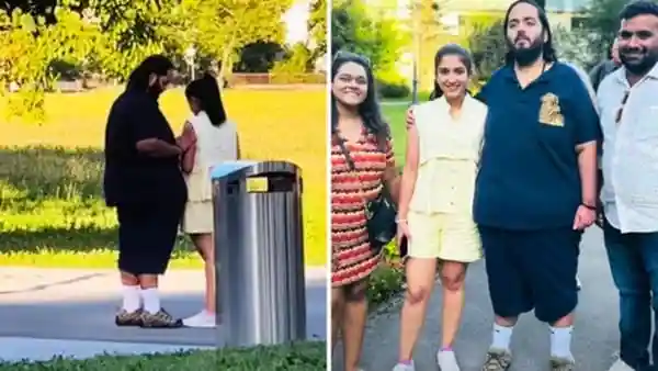 A content creator's unexpected encounter with Anant Ambani and Radhika Merchant in Switzerland has taken social media by storm. Digital influencer Priyanka Mehta shared a short video showing a picture of her and her husband posing with the Ambani couple. Mehta captioned her clip, “Getting Rich Vibes,” which opened with the line, “You won't believe who we met in Switzerland.” The video shows Anant Ambani standing by the roadside, holding Radhika Merchant's hand. A text overlay reads, “Casually meeting the richest people on the planet.”A content creator's unexpected encounter with Anant Ambani and Radhika Merchant in Switzerland has taken social media by storm. Digital influencer Priyanka Mehta shared a short video showing a picture of her and her husband posing with the Ambani couple. Mehta captioned her clip, “Getting Rich Vibes,” which opened with the line, “You won't believe who we met in Switzerland.” The video shows Anant Ambani standing by the roadside, holding Radhika Merchant's hand. A text overlay reads, “Casually meeting the richest people on the planet.”