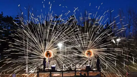 An explosion and fire at a fireworks shop in eastern China has killed eight people and left two others with minor burns ahead of the Lunar New Year