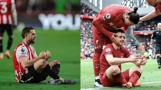 Jordan Henderson turned scorer, storyteller and tribute-maker in one poignant moment on Sunday. The Brentford midfielder paid an emotional homage to former