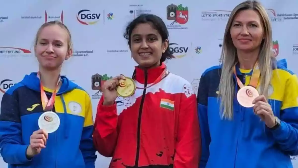 Young shooter Anuya Prasad couldn't have asked for a better birthday gift. The teenager struck gold in the women's 10m air pistol at the Deaflympics in Tokyo