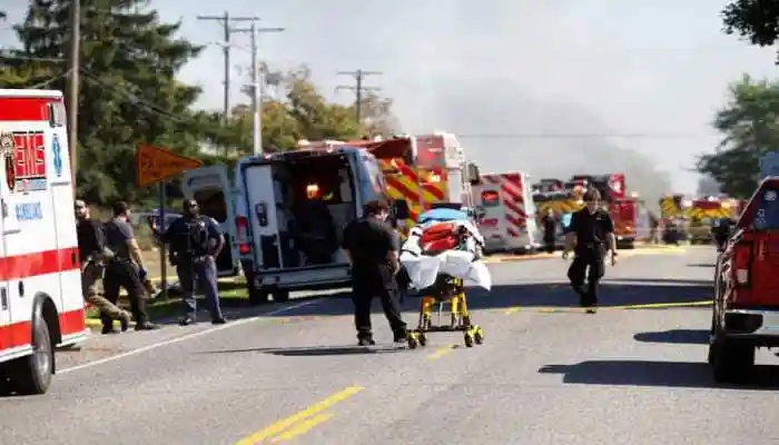 A gunman drove into a Michigan church, opened fire on worshippers and set the building ablaze, killing two and injuring several others, as authorities investigate the motive. <strong>Grand Blanc, Michigan:</strong> “It was chaos like I had never seen,” said a shaken worshipper after a terrifying attack at The Church of Jesus Christ of Latter-day Saints on Sunday. A 40-year-old man from Burton, Michigan, drove his car into the church, opened fire on attendees and set the building ablaze, leaving at least two dead and several others wounded.