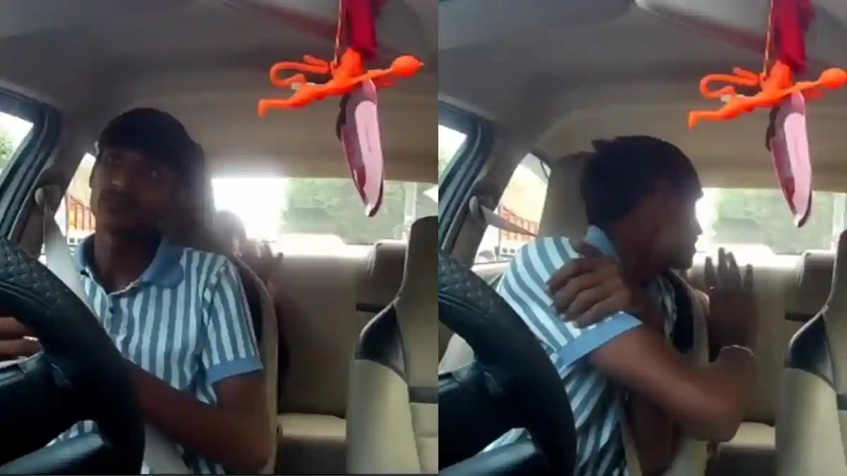 A heated argument broke out between a cab driver and a woman over the drop-off point. The dispute began when the woman threatened to leave without paying, while the driver insisted he would not go beyond the location set in the ride-hailing app. The confrontation, captured on the car's dashcam, was later shared online, where it quickly gained traction and sparked debate among social media users over who was at fault.
