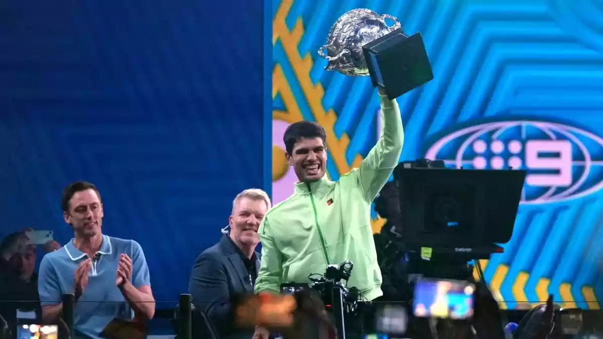 Cricket icon Sachin Tendulkar joined the chorus of sporting greats applauding Carlos Alcaraz after the Spaniard clinched his maiden Australian Open title with