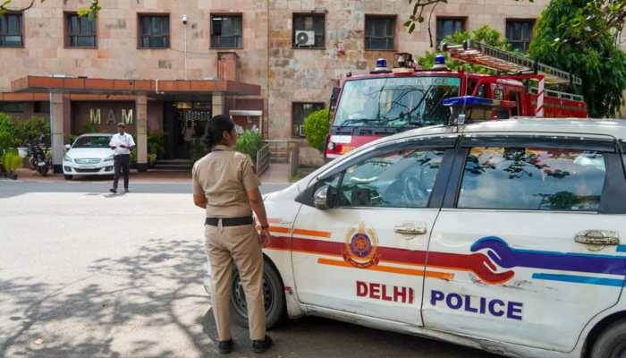 A man lost his life in Delhi's Thana Mandir Marg area on Thursday morning after a police PCR van accidentally ran him over when the driver pressed the accelerator by mistake, officials said. A Delhi Police PCR van ran over a man in the Thana Mandir Marg area on Thursday morning after the driver accidentally hit the accelerator, officials said. The vehicle, while trying to climb a roadside ramp, ran over the man, who died on the spot.