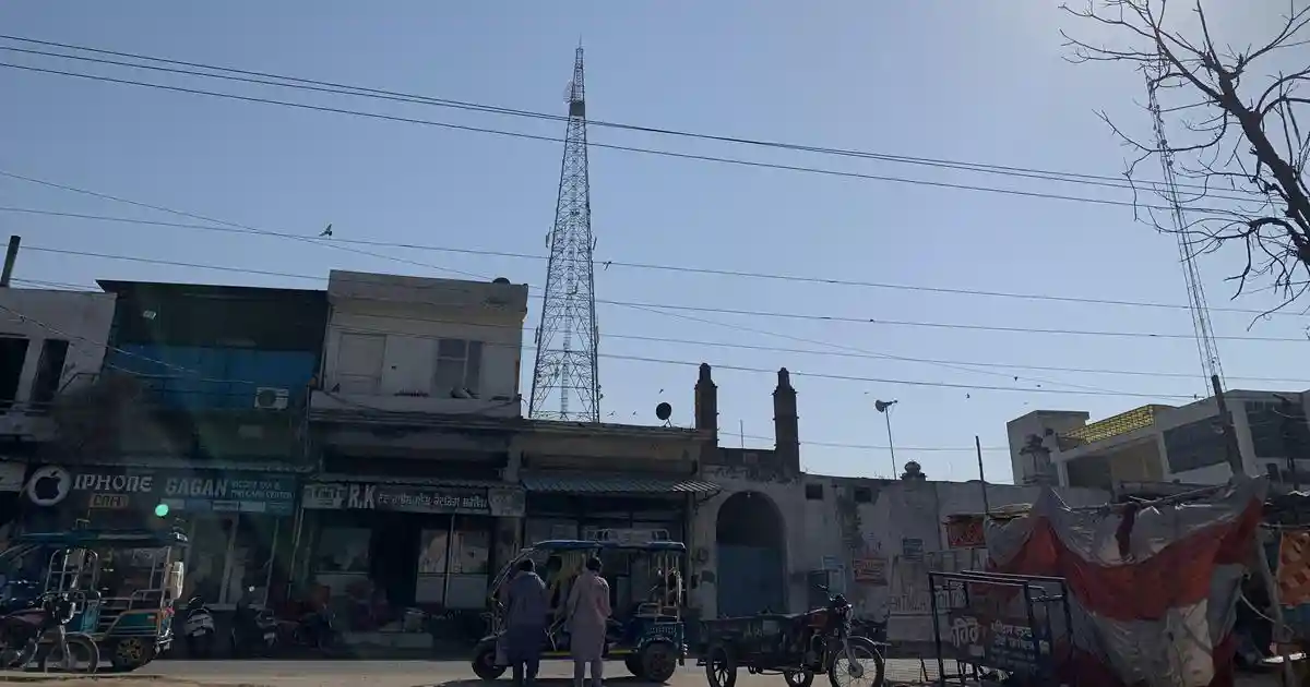For 17 months, Gurjeet Singh Khalsa has been living atop a cellphone tower in Punjab’s Patiala district – a sheet of tarpaulin over his head
