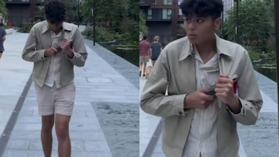 A man recently made a bold statement by claiming that Mumbai feels safer than London when it comes to using a phone in public. In a video, the individual is first seen casually typing on his phone while walking in the busy street of the Indian city and puts it into his pocket without any fear.