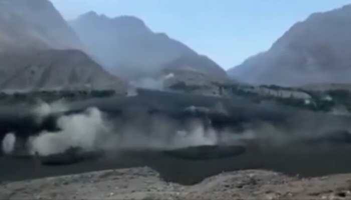 A massive glacier burst in Pakistan-occupied Gilgit-Baltistan has caused a landslide and severe flooding, destroying over 300 houses and washing away an entire village. More than 300 houses and dozens of shops have been destroyed in Pakistan-occupied Gilgit-Baltistan's Ghizer district following a glacier burst that triggered a landslide and severe flooding, local media reported on Saturday.