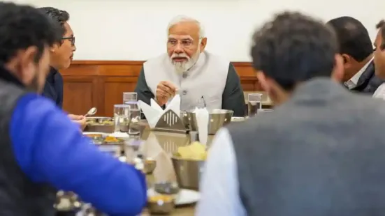 At a time when political gatherings often make headlines for strategy and symbolism, it was the food that commanded attention at Prime Minister Narendra Modi's