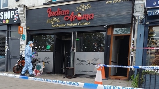 A teenage boy and a man have been arrested after a suspected arson attack tore through an Indian restaurant in east London, leaving five people injured, two of them in a life-threatening condition. The blaze broke out at Indian Aroma on Woodford Avenue in Gants Hill, Ilford, on Friday evening, sending flames through the building. Three women and two men were taken to the hospital, with police later confirming that a man and a woman remain in a life-threatening condition, BBC reported.