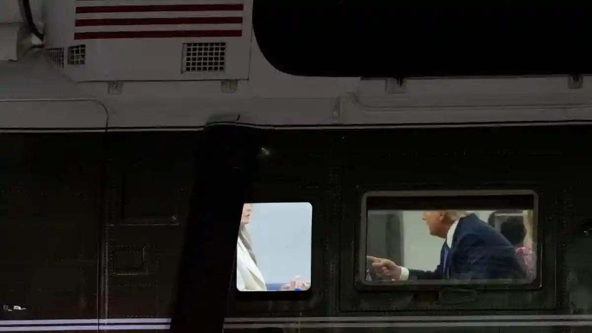 A tense exchange between Donald Trump and his wife Melania Trump aboard Marine One has caught global attention after a viral video showed the US President wagging a finger at the First Lady during their return from the United Nations. The moment, which was captured through the helicopter window, quickly fuelled speculation about discord in the couple's marriage, which has often been the subject of great attention.