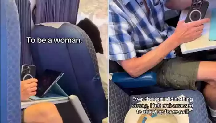 A US woman's viral video has once again highlighted the everyday harassment women face in public spaces. She confronted a man on a train after catching him repeatedly taking her photos without consent, a move that drew strong support online. A woman in the US shared a disturbing experience of spotting a man secretly taking her photos on a train. In an Instagram post, Gabby Mostamand said she confronted the man after realizing what he was doing.