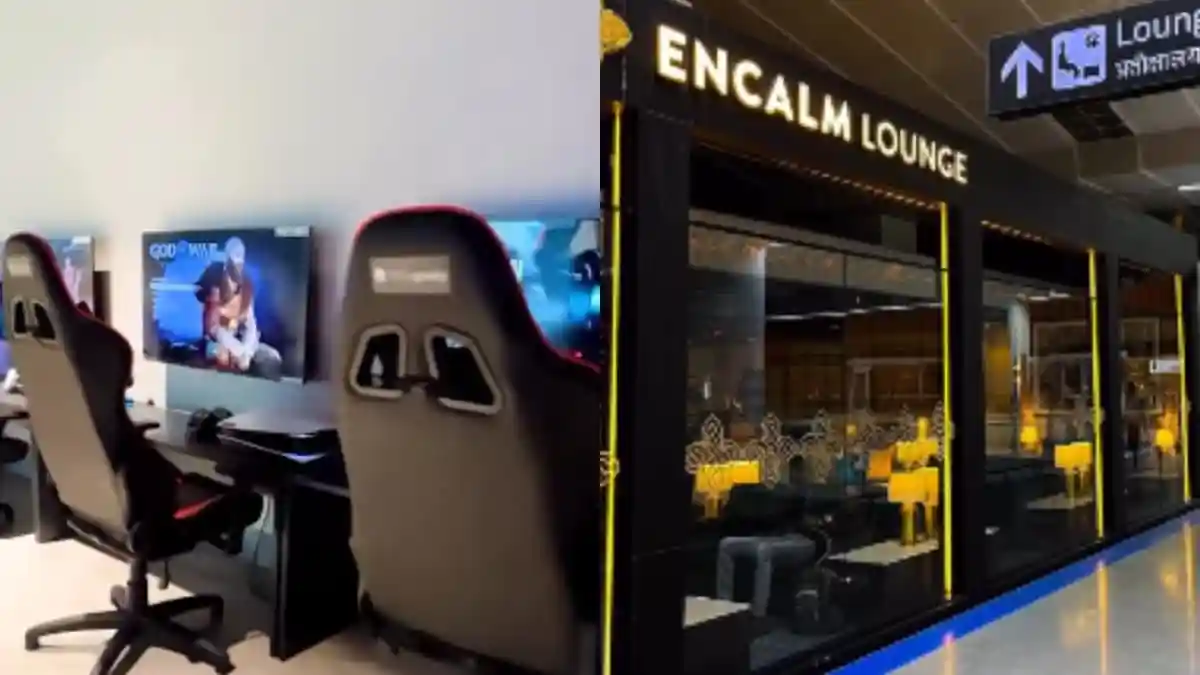 A video by tech vlogger is blowing up online, and for good reason. The clip takes viewers inside a little-known corner of Delhi's Terminal 3 lounge, revealing a massive gaming zone that most travelers don't even know exists. “I think only 10 people in India know that there is a giant gaming zone in Delhi's Terminal 3 lounge,