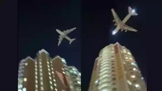 A video has captured the world's biggest cargo aircraft skimming rooftops over Moscow as waves of Ukrainian drones swarmed the capital. The massive Russian defence ministry Antonov-124 “scared” locals as it thundered low near Vnukovo airport. The clip going viral on social media shows the giant plane swooping down over Moscow's skyline. It passes directly over residential towers, appearing to miss them by a whisker from the street. A metallic screech and thunderous roar echo through the neighborhood as stunned residents watch in shock.