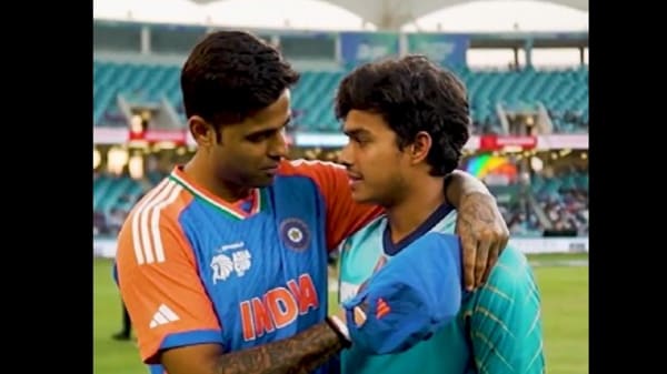 A video of Indian skipper Suryakumar Yadav consoling Sri Lanka's Dunith Wellalage after the Super Four match between the two sides has won hearts on social media. The match was an intense encounter, with both sides crossing the 200-run-mark and a super over acting as the decider. However, the intense on-field competition did not dent the warmth among the players of the two sides.