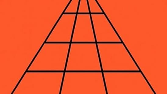 A viral brain teaser on the internet has left people confused. At first glance, the image seems like a big triangle divided into smaller sections. But the challenge is deceptively simple: how many triangles can you spot in this picture? What seems like an easy question has stumped most people online. Most people can get the answer wrong on their first try. Only one in 20 observant minds can manage to correctly count all the hidden triangles. The brain teaser was shared on Instagram by user mathematicshub01.