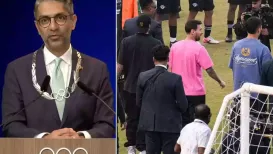 Olympic gold medalist shooter Abhinav Bindra expressed his unease over the handling of Lionel Messi's GOAT India Tour. Messi's arrival in New Delhi was delayed