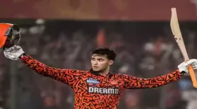 Abhishek Sharma has been fined 25 per cent match fee and given one demerit point for a Level 1 IPL Code of Conduct breach. Sunrisers Hyderabad allrounder