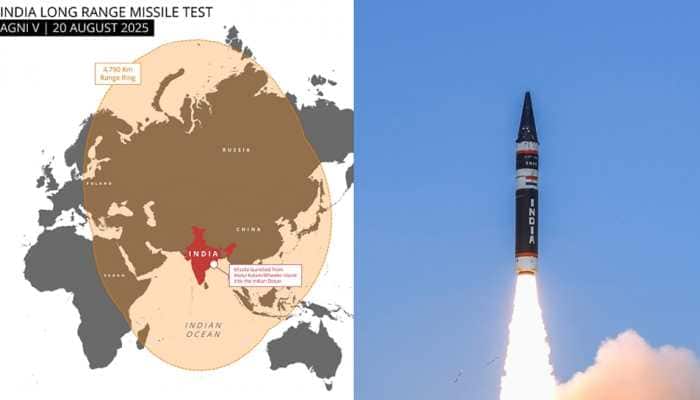 According to the Ministry of Defence, all operational & technical parameters of Agni-V ballistic missile were validated during the launch conducted under the aegis of the Strategic Forces Command. Agni-V Missile Test Successful: In what could be India's next level defence leap, all of Pakistan, Turkey, China, and even parts of Europe has come under New Delhi's reach with the successful test firing of the Intermediate Range Ballistic Missile Agni-5 from ITR Chandipur, Odisha. According to the Ministry of Defence, all operational & technical parameters were validated during the launch conducted under the aegis of the Strategic Forces Command.