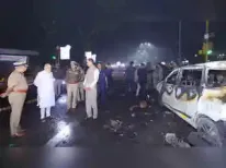 Security forces demolished the Pulwama home of Dr. Umar Nabi, the driver of the explosive-laden car used in the Delhi blast. Nabi