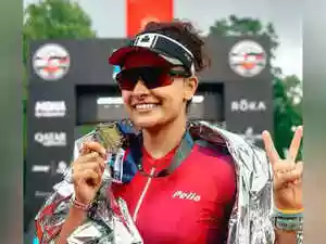Actor and athlete Saiyami Kher has been named the official ambassador for Ironman India, a recognition for completing the gruelling Ironman 70.3 triathlon twice in less than a year. As the only Indian actor to achieve this feat, she aims to inspire more Indians, especially women, to embrace endurance sports and promote fitness.Actor and athlete Saiyami Kher has been named the official ambassador for Ironman India, a recognition for completing the gruelling Ironman 70.3 triathlon twice in less than a year. As the only Indian actor to achieve this feat, she aims to inspire more Indians, especially women, to embrace endurance sports and promote fitness.Actor and athlete Saiyami Kher has been named the official ambassador for Ironman India, becoming the face of the event after completing the gruelling Ironman 70.3 triathlon twice in less than a year.<br><br>Saiyami, known for movies such as 