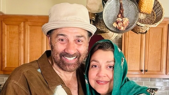 Actor Sunny Deol, who recently wrapped up the shooting of Border 2, travelled to California, US, to celebrate Raksha Bandhan with his sister Ajeeta Chaudhri. Taking to Instagram on Sunday, Sunny shared a photo with Ajeeta. In the photo, Sunny and Ajeeta hugged each other as they stood inside her kitchen at her home. As Sunny showed off his Rakhi, Ajeeta placed her hand on his wrist. Both of them smiled for the camera. For the occasion, Sunny wore a printed brown outfit and a beige hat.