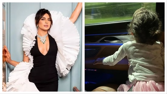After a family break with husband Nick Jonas, actor Priyanka Chopra is back in India, and this time she has brought her daughter Malti Marie along with her. Priyanka has touched down in Hyderabad and shared a glimpse of her trip, posting a photo of Malti gazing out of the car window as they drove past lush greenery.