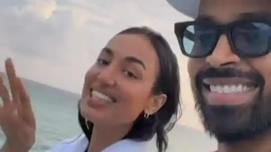 After going Instagram official with his relationship, cricketer Hardik Pandya celebrated his birthday with girlfriend Mahieka Sharma at a scenic beach location, enjoying romantic walks, a candlelit dinner, and many birthday surprises. Hardik turned 32 on Saturday and gave fans a glimpse of his birthday celebrations through Instagram Stories. The cricketer's day was filled with romantic moments spent with his girlfriend, Mahieka.After going Instagram official with his relationship, cricketer Hardik Pandya celebrated his birthday with girlfriend Mahieka Sharma at a scenic beach location, enjoying romantic walks, a candlelit dinner, and many birthday surprises.Hardik turned 32 on Saturday and gave fans a glimpse of his birthday celebrations through Instagram Stories. The cricketer's day was filled with romantic moments spent with his girlfriend, Mahieka.The first slide featured a chocolate cake adorned with ‘Happy Birthday' message”, followed by a photo of Hardik himself in the second slide. The third slide offered a peek at a surprise planned for him, while the fourth showcased a birthday message on the floor, showing the feet of Hardik and Mahieka. The final slide captured a serene moment of Hardik and Mahieka enjoying a long walk together by the beach. He added the song 'Bitter Sweet Symphony' as the background music.