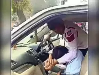 A policeman in Ahmedabad faces suspension after a video surfaced showing him slapping a woman. The incident occurred during an argument over traffic rule