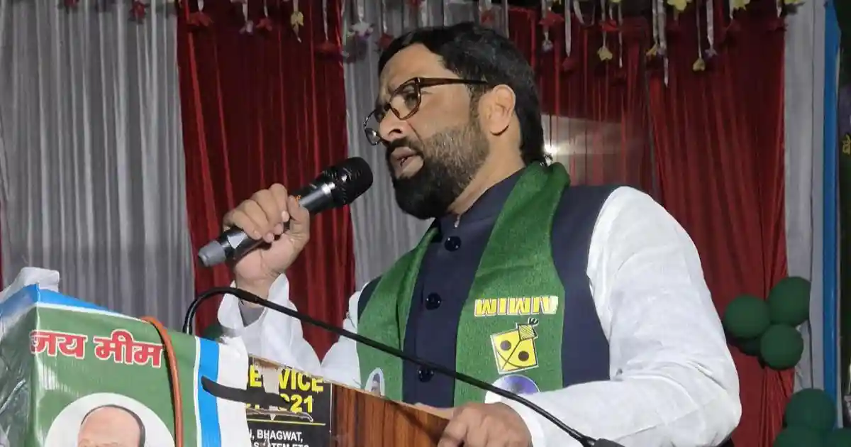 The Uttar Pradesh Police has booked All India Majlis-e-Ittehadul Muslimeen’s state unit chief Haji Shaukat Ali for making allegedly provocative remarks