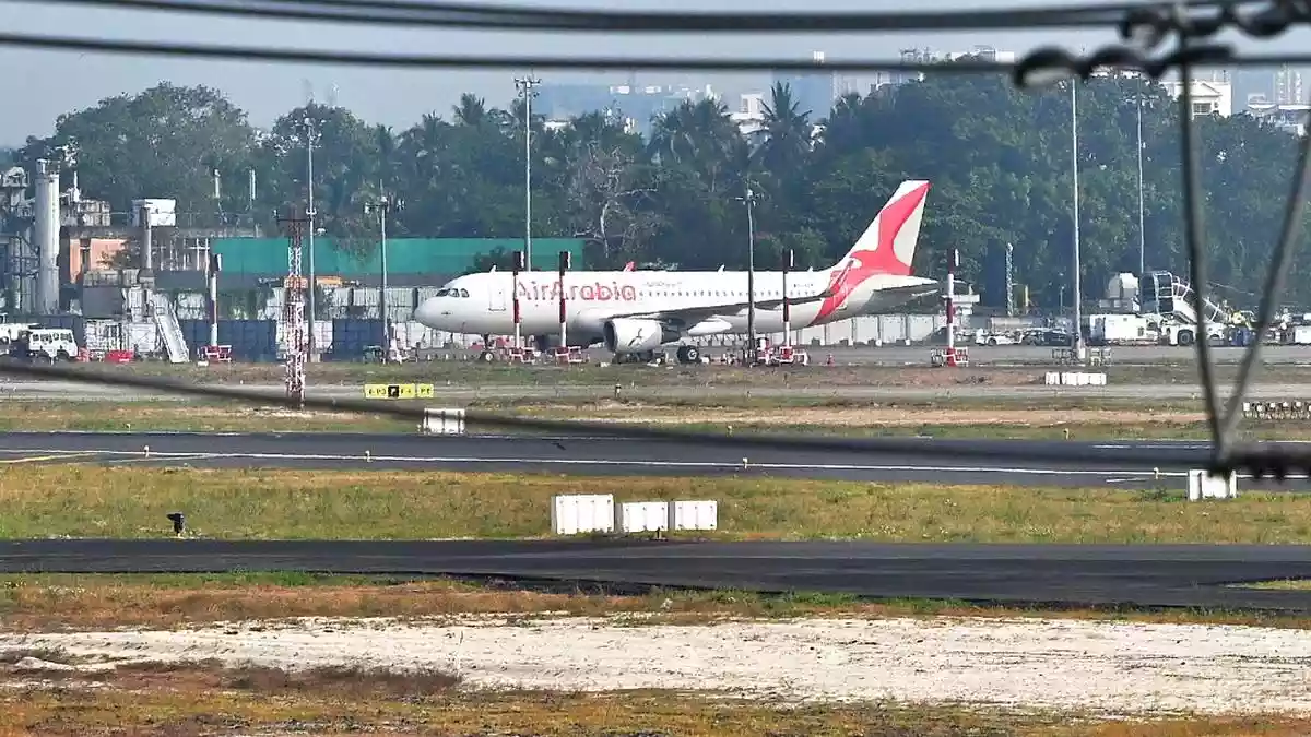 An Air Arabia flight bound for Thiruvananthapuram International Airport from Abu Dhabi was suspected to have experienced a bird strike during takeoff on