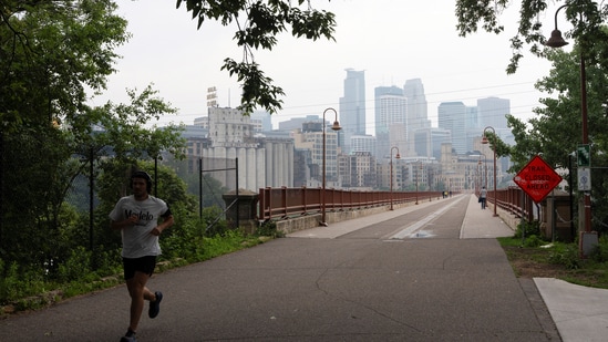 Air quality advisories are in effect across the Midwest due to Canadian wildfires, affecting Minnesota, Michigan, Wisconsin, and Iowa. As air quality advisories continue to engulf the Midwest following Canada wildfires, hundreds of thousands of people in four states have been told to stay indoors.