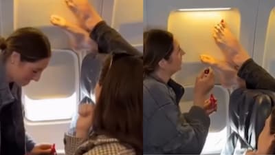 Air travel often comes with its share of discomforts: cramped seats, limited legroom, long delays and occasionally inconsiderate passengers. A recent incident has gone viral after two women decided to teach a lesson to a man who had rested his foot on the back of her seat. Their creative revenge on the fellow flyer took everyone by surprise.