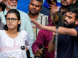 AISA president Neha Bora was released early Saturday after being taken into preventive custody ahead of the 'Lehra Do Tiranga' protest march at Connaught Place