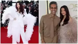 <h4>Aishwarya Rai's stylist gets emotional about dressing 'icon' for her high-stakes Cannes return: 'What a week it’s been'</h4><h4>Stylist