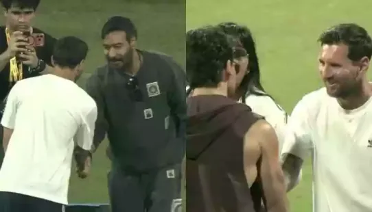 Lionel Messi's GOAT India Tour 2025 hit controversy in Mumbai as Ajay Devgn and Tiger Shroff were booed at Wankhede, revealing the raw intensity of Indian