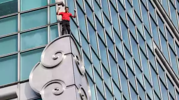 American rock climber Alex Honnold, who has grabbed eyeballs for climbing one of the world's tallest skyscrapers in Taiwan without protective gear