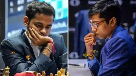 Grandmaster Arjun Erigaisi continued his pursuit of a spot in the finals as all five Indian players drew their opening games in the fourth round of the World