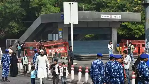All gates of Lal Quila metro station reopened six days after Delhi blast