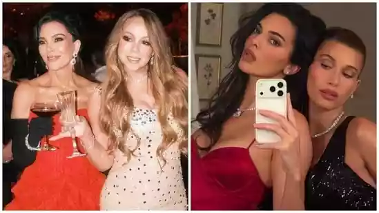 All the diamond jewels stars wore at Kris Jenner’s 70th birthday