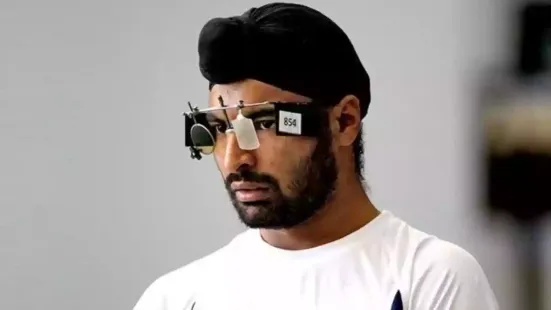 Olympian Gurpreet Singh came agonisingly close to becoming world champion in the men's 25m Centre Fire Pistol event, but missed out on gold by the slimmest of