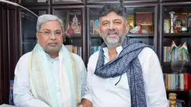 Amid breakfast meetings and power games, Karnataka Chief Minister Siddaramaiah on Tuesday said his equation with his deputy, DK Shivakumar