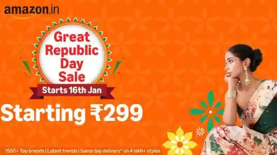 Amazon Great Republic Day Sale starts in 2 days