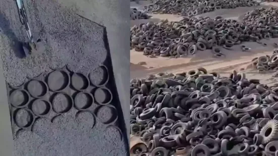 Why would Americans bury old tires under their highways? The answer is more practical than it sounds. With millions of used tires piling up every year