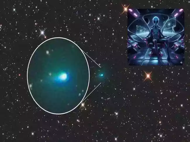 Professor Alex Ellery suggests alien probes might be disguised as space rocks within our solar system, potentially dormant on the Moon