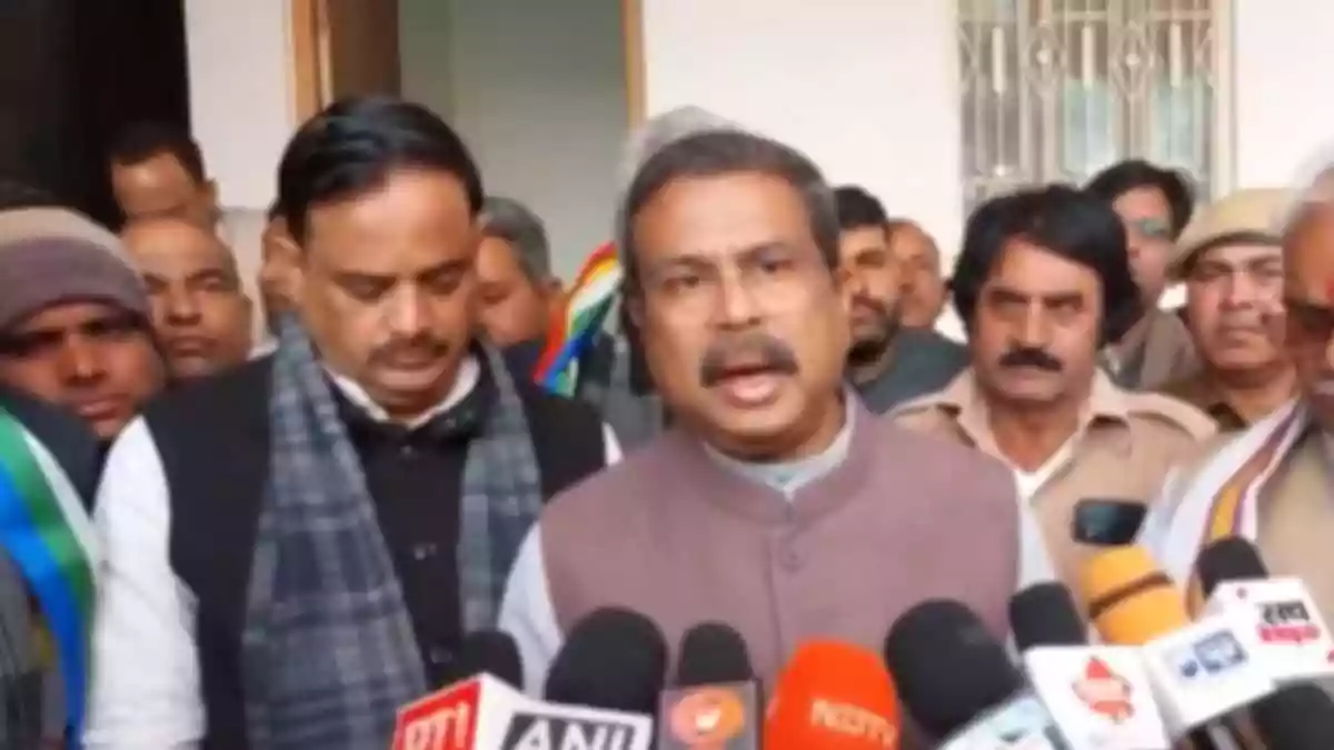 Amid the uproar over University Grants Commission's Equality Promotion Regulations in Higher Educational Institutions, 2026, Union Education Minister